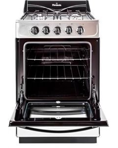 Cocina FLORENCIA 5518F Inoxidable Multigas Con 4 Hornallas