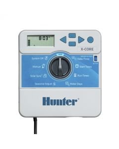 Programador de riego automático 6 zonas Hunter X-Core
